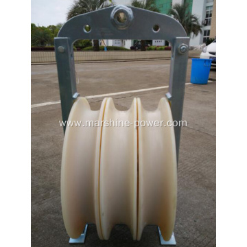 Large Diameter Stringing Pulley Block